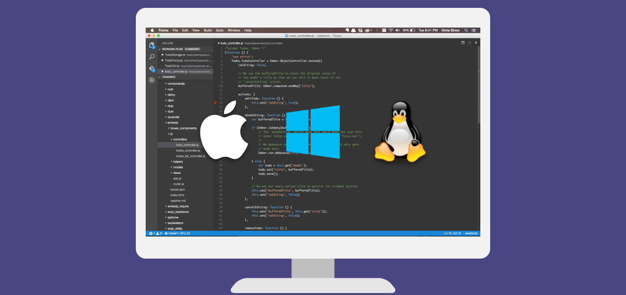 Source code editor for mac